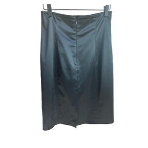 JôN Satin Skirt Black Double Lined Size S